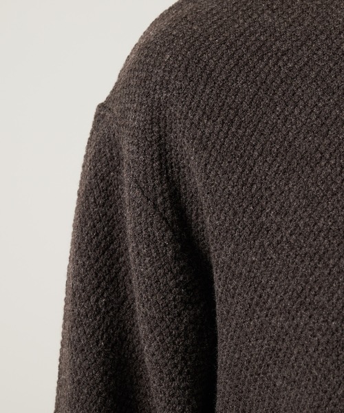 Eddie Bauer（エディーバウアー）の「モジュラー テクスチャー ステッチセーター（ニット/セーター・メンズ・ネイビー/チャコール/ボルドー・XXL/XL/L/M/S）」の19枚目の写真