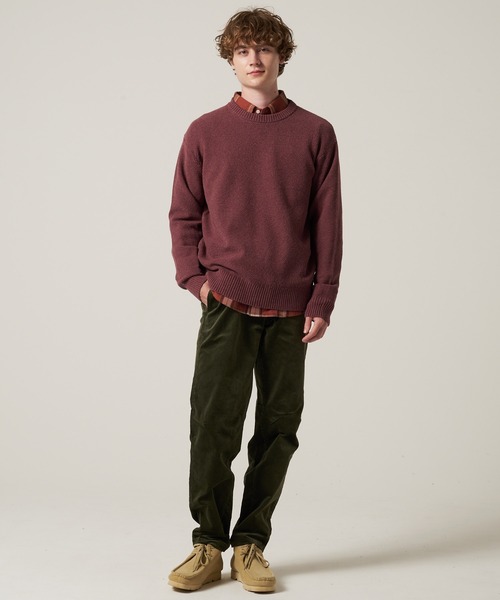 Eddie Bauer（エディーバウアー）の「モジュラー テクスチャー ステッチセーター（ニット/セーター・メンズ・ネイビー/チャコール/ボルドー・XXL/XL/L/M/S）」の14枚目の写真
