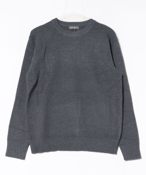 Eddie Bauer（エディーバウアー）の「モジュラー テクスチャー ステッチセーター（ニット/セーター・メンズ・ネイビー/チャコール/ボルドー・XXL/XL/L/M/S）」の6枚目の写真