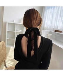 SALTMINT（ソルトミント）の「Velvet Ribbon Hair Tie（ヘアゴム・メンズ）」