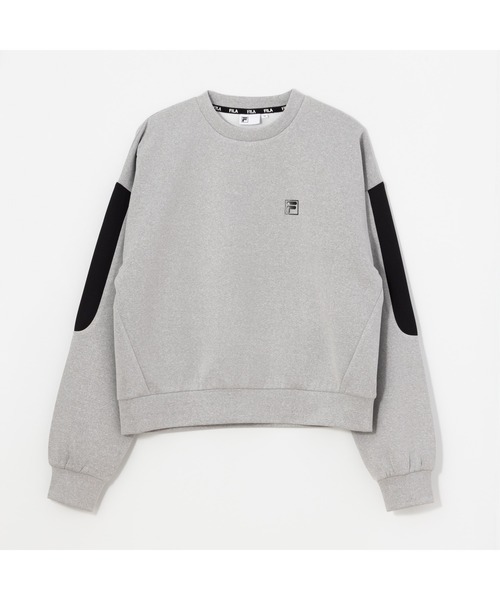 FILA（フィラ）の「CREW SWEAT SHIRTS（スウェット・レディース・ピンク/ホワイト/杢グレー・M/L/XL）」の12枚目の写真