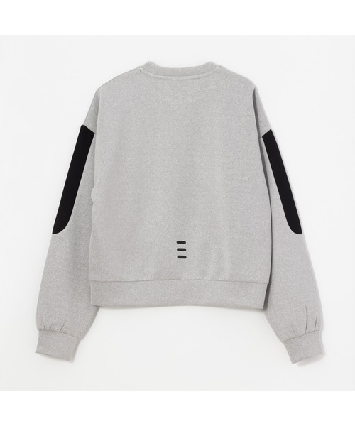 FILA（フィラ）の「CREW SWEAT SHIRTS（スウェット・レディース・ピンク/ホワイト/杢グレー・M/L/XL）」の4枚目の写真
