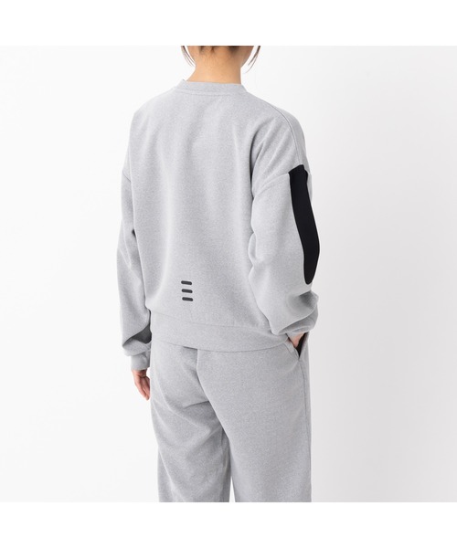 FILA（フィラ）の「CREW SWEAT SHIRTS（スウェット・レディース・ピンク/ホワイト/杢グレー・M/L/XL）」の9枚目の写真