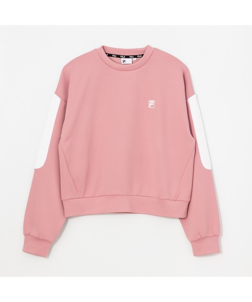 FILA（フィラ）の「CREW SWEAT SHIRTS（スウェット・レディース・ピンク/ホワイト/杢グレー・M/L/XL）」の5枚目の写真