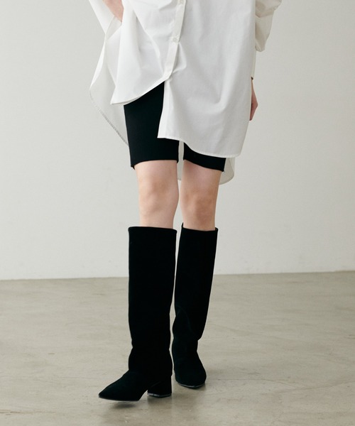 LARUTA(ラルータ)の「【LARUTA】ワイドシャフトロングブーツ(ブーツ・レディース・ブラック系その他/ブラック・LARGE/MEDIUM)」の19枚目の写真