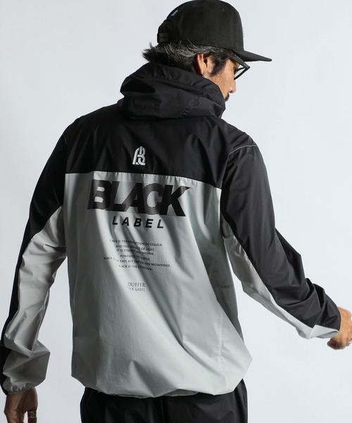 ダファーブラックレーベル2層構造パーテックスライトシェルセットアップセットＬ BLACK LABEL〕PERTEX SHIELD LIGHT SHELL PARKA：セットアップ 2層構造