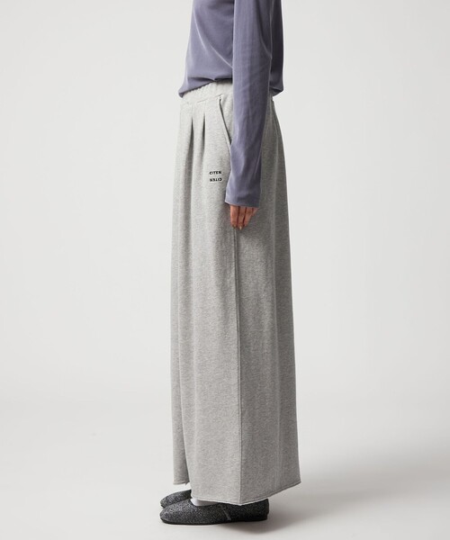 CITEN(シテン)の「<CITEN>スウェットナロースカート(スカート・レディース・ブラック/ライトグレー/マスタード・S/M)」の11枚目の写真