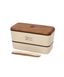 BACKYARD FAMILY（バックヤードファミリー）の「chat du cafe 長角ネストランチ 730ml（お弁当箱）」