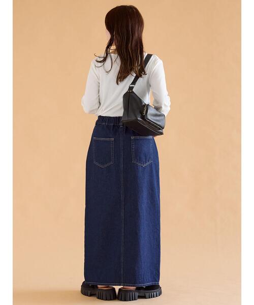 ehka sopo（エヘカソポ）の「ドレープカットソー（Tシャツ/カットソー・レディース・オフホワイト/カーキ/ブラック・F）」の12枚目の写真