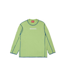 あ*ん様 DIESEL オリーブグリーン 長袖カットソー DIESEL オリーブグリーン 長袖カットソー