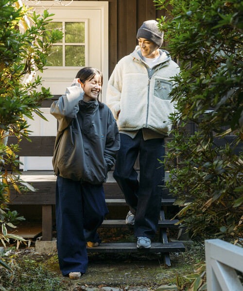 セール】リラックスフィット ワンポイントロゴ リバーシブル ナイロン