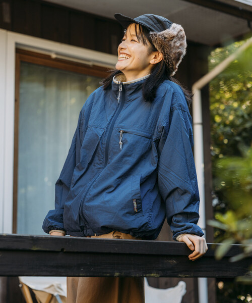 セール】リラックスフィット ワンポイントロゴ リバーシブル ナイロン