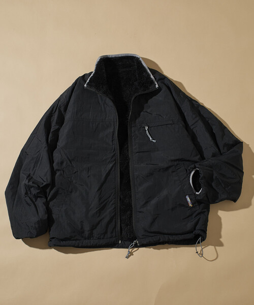 セール】リラックスフィット ワンポイントロゴ リバーシブル ナイロン