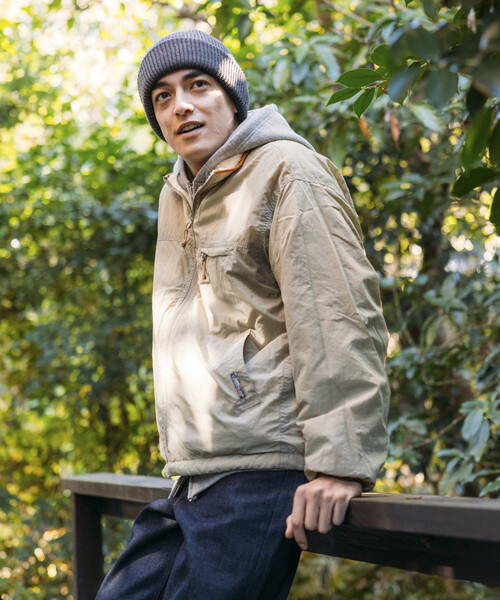 セール】リラックスフィット ワンポイントロゴ リバーシブル ナイロン