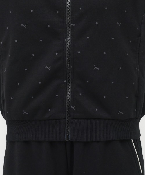 PUMA(プーマ)の「プーマ PUMA CORE HERITAGE MX トラック JKT_(ジャージ・レディース・グリーン/ブラック/チャコールグレー・M/L)」の12枚目の写真