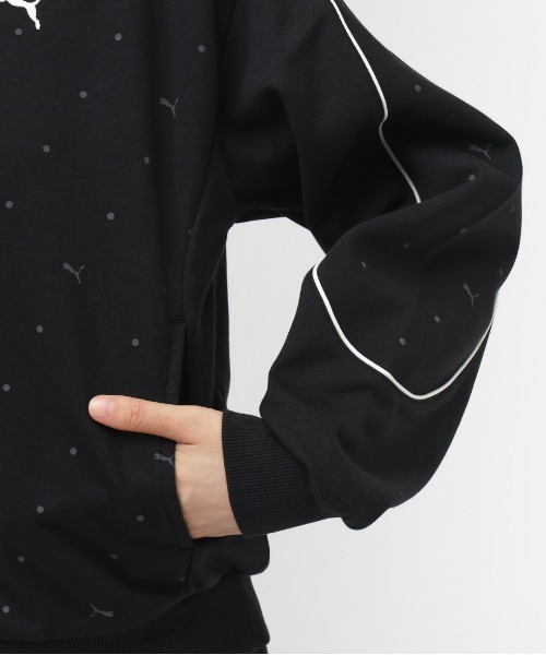 PUMA(プーマ)の「プーマ PUMA CORE HERITAGE MX トラック JKT_(ジャージ・レディース・グリーン/ブラック/チャコールグレー・M/L)」の11枚目の写真