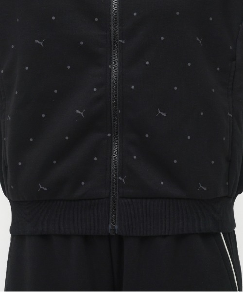 PUMA(プーマ)の「プーマ PUMA CORE HERITAGE MX トラック JKT_(ジャージ・レディース・グリーン/ブラック/チャコールグレー・M/L)」の13枚目の写真