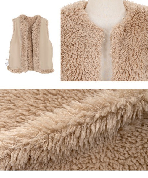 セール】ボリュームファーベスト（ベスト）｜KOBE LETTUCE