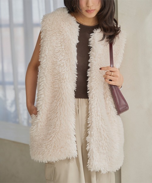 セール】ボリュームファーベスト（ベスト）｜KOBE LETTUCE