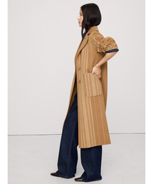 新品未使用タグ付き　バナナリパブリック　ロングコート　マキシ丈　ベージュ　L BANANA REPUBLIC FACTORY STORE（バナナリパブリック