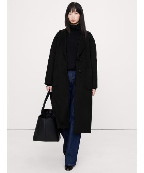 リバーシブル ダブルフェイス トップコート（チェスターコート