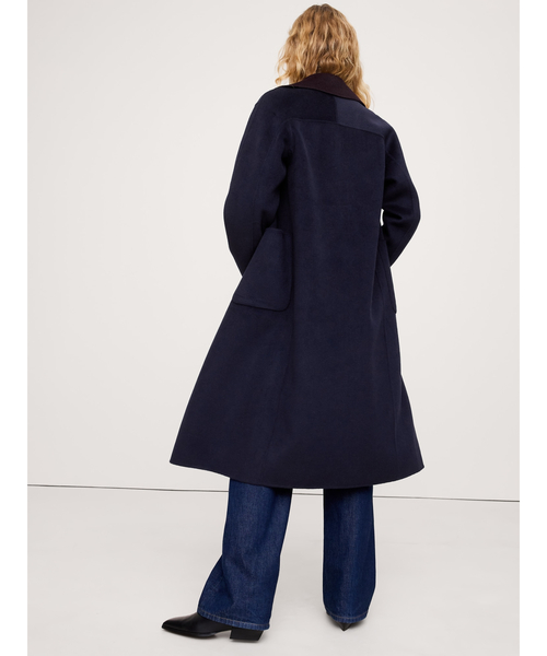 セール】リバーシブル ダブルフェイス トップコート（チェスターコート