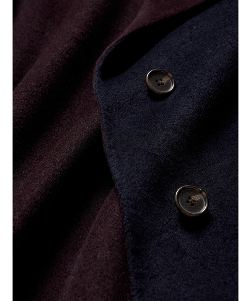 セール】リバーシブル ダブルフェイス トップコート（チェスターコート