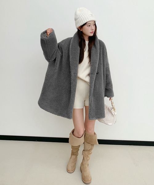 テディベアコート（ダウンジャケット/コート）｜by LEGNA（バイレグナ