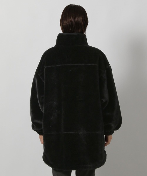 LAKOLE（ラコレ）の「スタンドボアブルゾン / 496631（ブルゾン・レディース・カーキ/ブラック/モカ・FREE）」の20枚目の写真