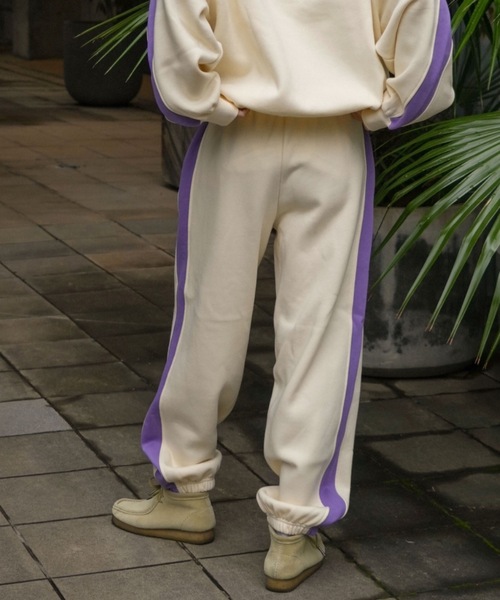 BILLABONG(ビラボン)の「BILLABONG レディース SINCE73 SWEAT LONG P セットアップボトムス 【2025年秋冬モデル】 @autumn /ビラボンセットアップ対応ウエストゴム裏起毛サイドラインロゴスウェットパンツ(スウェットパンツ・レディース・アイボリー・MEDIUM/LARGE)」の15枚目の写真