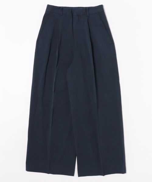 LA MARINE FRANCAISE(マリン フランセーズ)の「チノタックワイドパンツ(その他パンツ・レディース・ベージュ/ネイビー・1/0)」の2枚目の写真