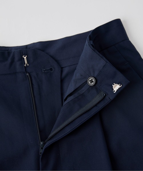 LA MARINE FRANCAISE(マリン フランセーズ)の「チノタックワイドパンツ(その他パンツ・レディース・ベージュ/ネイビー・1/0)」の9枚目の写真