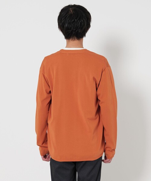 A DAY IN THE LIFE UNITED ARROWS(アデイインザライフユナイテッドアローズ)の「カーディガン+Tシャツ -セットアイテム・ハンドウォッシャブル-<A DAY IN THE LIFE>(カーディガン/ボレロ・メンズ・オレンジ/ネイビー/その他1・L/M/S)」の10枚目の写真