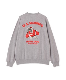 USMC BULLDOG CREWNECK SWEAT / ブルドッグ クルーネックスウェット / AVIREX / アヴィレックス