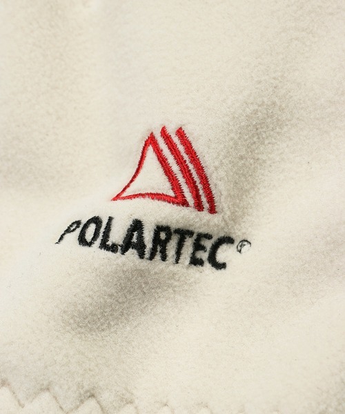 The DUFFER of ST.GEORGE(ザダファーオブセントジョージ)の「〔BLACK LABEL〕POLARTEC "CLASSIC200" GLOVES:ポーラテック グローブ(手袋・メンズ・アイボリー/ネイビー・F)」の5枚目の写真