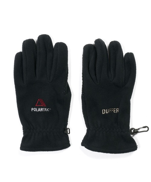 The DUFFER of ST.GEORGE(ザダファーオブセントジョージ)の「〔BLACK LABEL〕POLARTEC "CLASSIC200" GLOVES:ポーラテック グローブ(手袋・メンズ・アイボリー/ネイビー・F)」の9枚目の写真