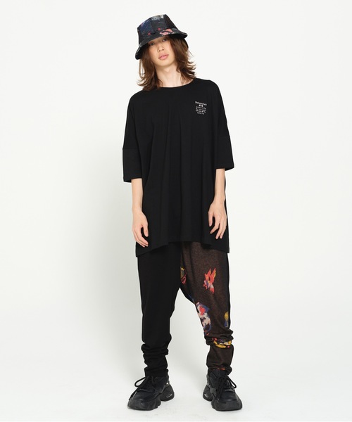 STOF（ストフ）の「TRIBE EMBROI BIG TEE（Tシャツ/カットソー・メンズ・ホワイト/ブラック・S/M）」の10枚目の写真