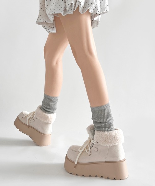 GUCCI ムートンブーツ　　今月末までの出品予定 org.jpg