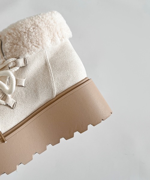 YELLO 厚底ムートンブーツ　完売品 159-76002.jpg