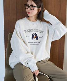FREAK'S STORE（フリークスストア）の「限定展開　タフト刺繍 dog ＆ cat スウェット プルオーバー（スウェット）」