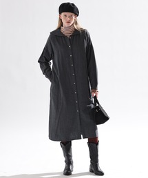 Kelen（ケレン）の「「KELEN / ケレン」セーラーカラーコットンワンピース（ワンピース）」