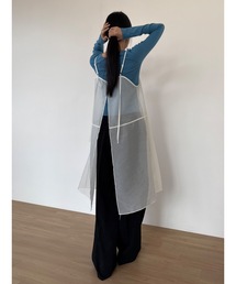 Didot.showroom | オーガンジーシアーキャミソールOPS(ワンピース)