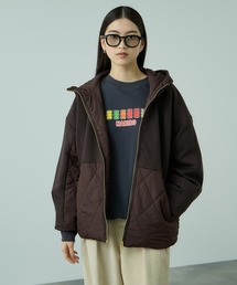 VICKY | キルトダンボールコクーンスリーブブルゾン(ブルゾン)