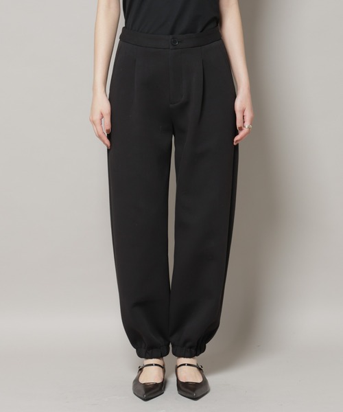 NANO universe（ナノユニバース）の「ダンボールジョガーパンツ（その他パンツ・レディース・ブラック/オフホワイト・M/S）」の20枚目の写真