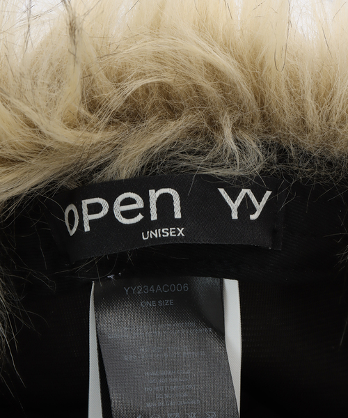 OPEN Yy（オープンワイワイ）の「【Geek Office / ギークオフィス】OPEN YY Woven FAUX FUR CORDUROY EARFLAP（キャップ・レディース・カーキ・FREE）」の7枚目の写真