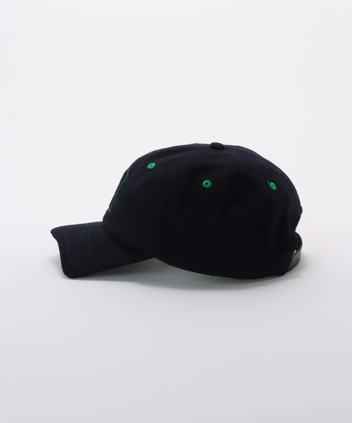 BRAIN DEAD(ブレインデット)の「【BRAIN DEAD/ブレインデッド】BATWING LOGOHEAD FLANNEL HAT BDF25H01004632NY01(キャップ・レディース・ネイビー・FREE)」の3枚目の写真