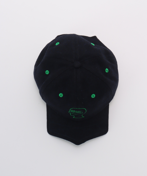 BRAIN DEAD(ブレインデット)の「【BRAIN DEAD/ブレインデッド】BATWING LOGOHEAD FLANNEL HAT BDF25H01004632NY01(キャップ・レディース・ネイビー・FREE)」の5枚目の写真