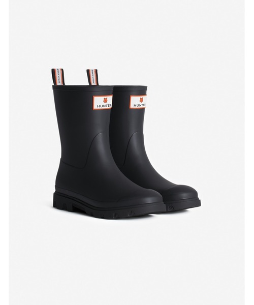 Maison Kitsune(メゾンキツネ)のMAISON KITSUNE x HUNTER UNISEX DOWNPOUR SHORT BOOTS(レインシューズ)