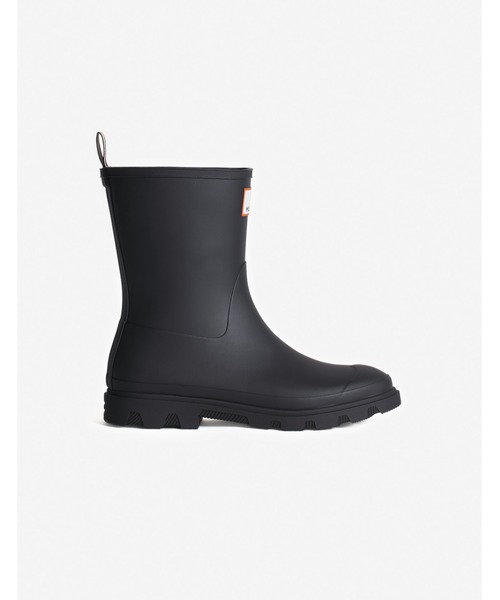 Maison Kitsune（メゾンキツネ）の「MAISON KITSUNE x HUNTER UNISEX DOWNPOUR SHORT BOOTS（レインシューズ・メンズ・モスグリーン/ブラック・41/40/39/38/37/36/42）」の3枚目の写真