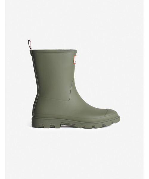Maison Kitsune（メゾンキツネ）の「MAISON KITSUNE x HUNTER UNISEX DOWNPOUR SHORT BOOTS（レインシューズ・メンズ・モスグリーン/ブラック・41/40/39/38/37/36/42）」の11枚目の写真